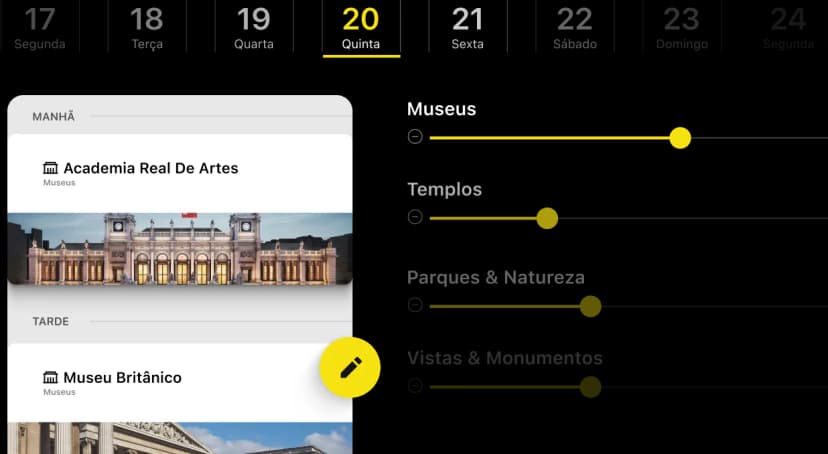 Itinerários digitais